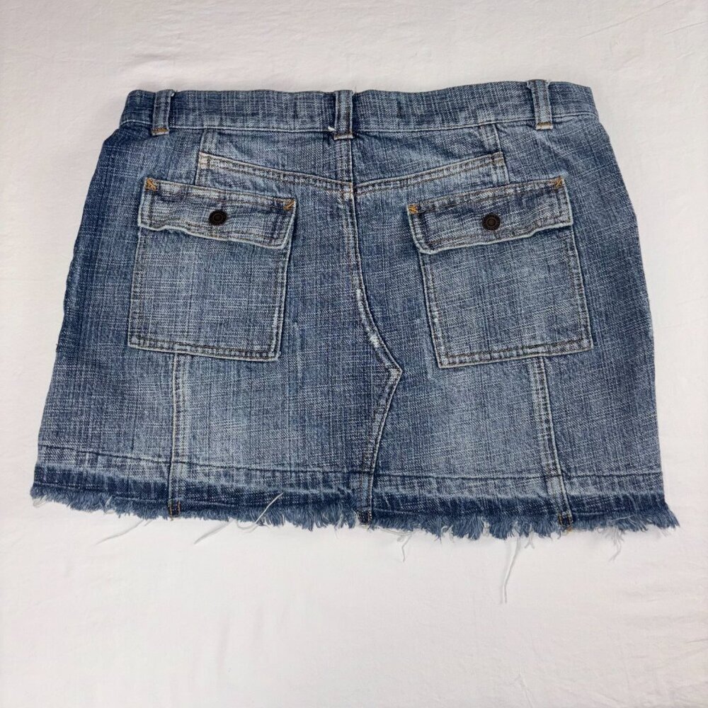 Express Blue Denim Skirt - Size 5/6 - Picture 2 of 8